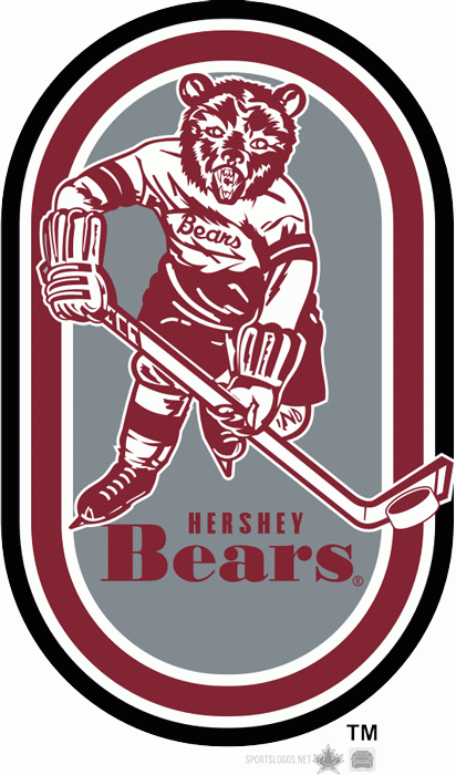 Hershey Bears 1988 89-2000 01 Primary Logo iron on transfers for T-shirts